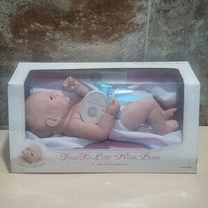 True To Life New Born All Vinyl Doll 2004